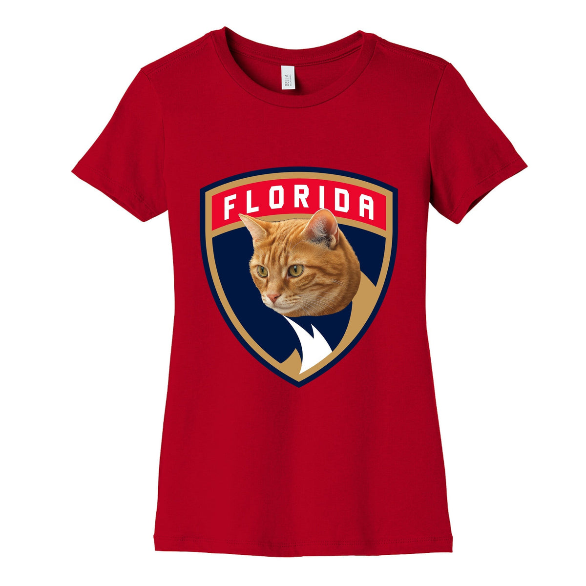 Paul Maurice Cat Womens Cotton Tee Unisex