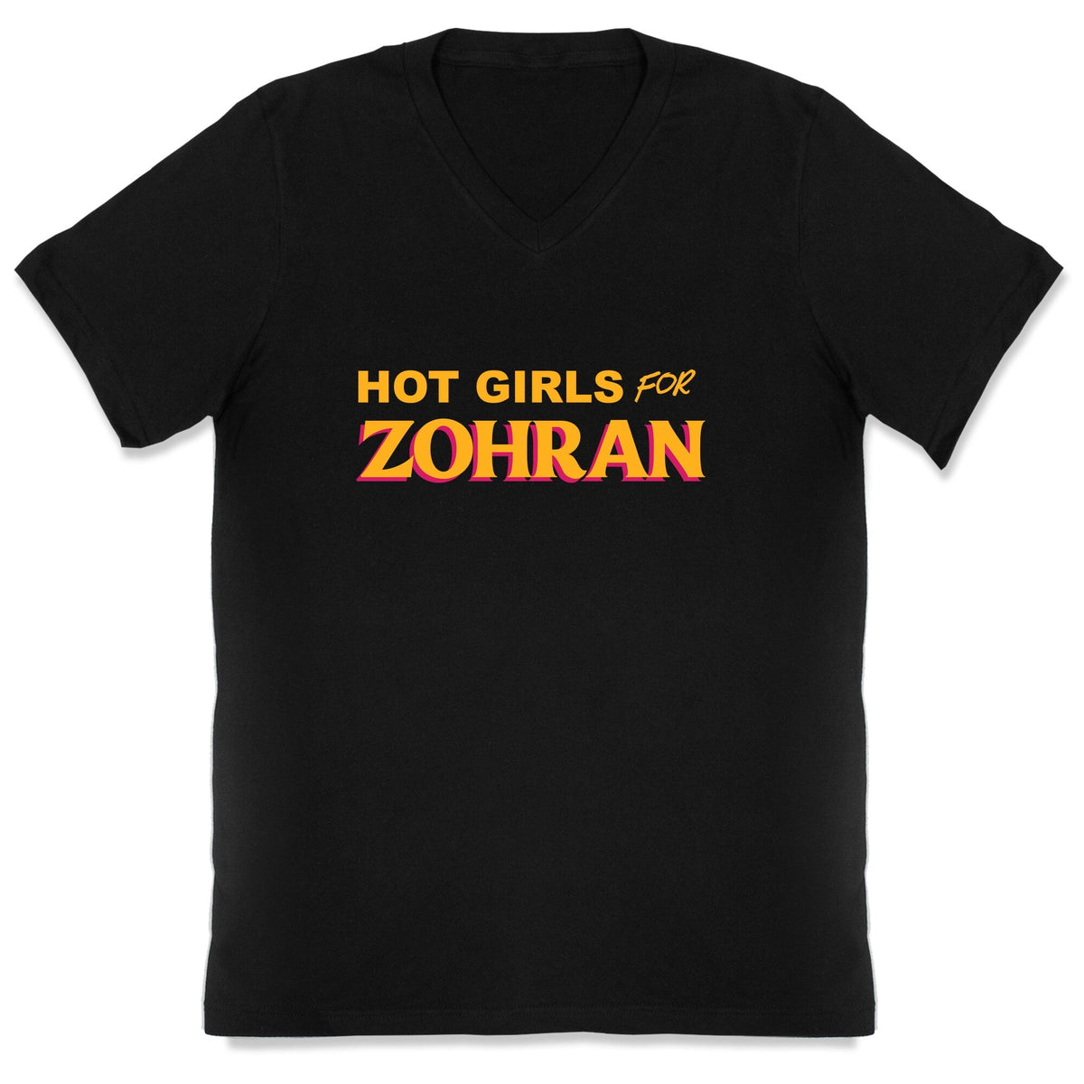 Hot Girls For Zohran V-Neck Unisex