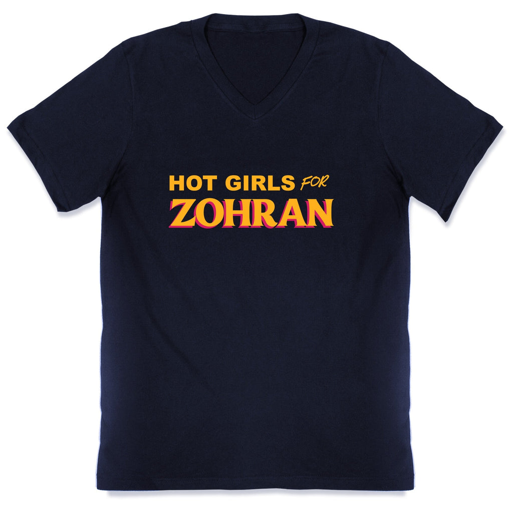 Hot Girls For Zohran V-Neck Unisex