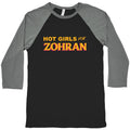 Hot Girls For Zohran Baseball Tee Unisex