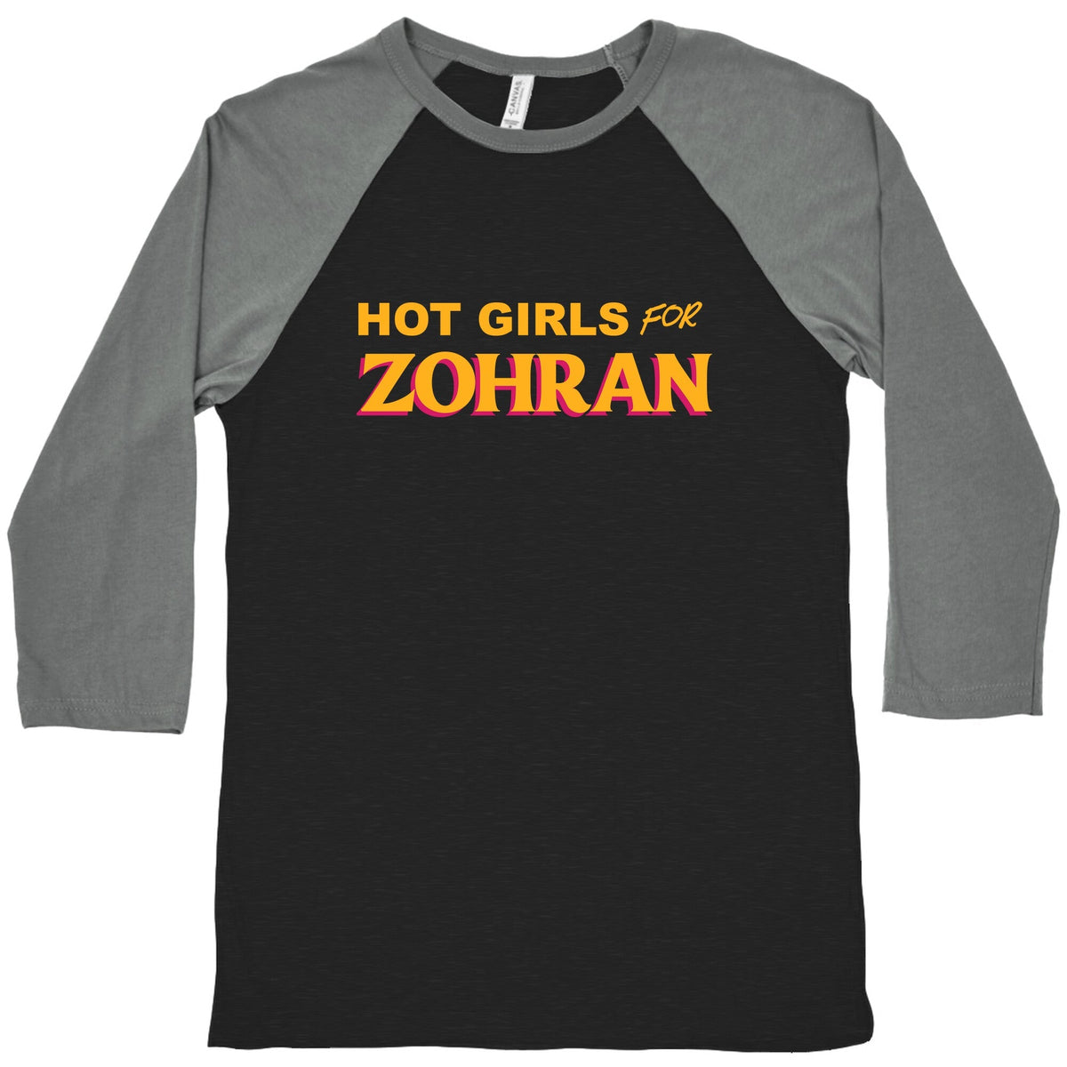Hot Girls For Zohran Baseball Tee Unisex