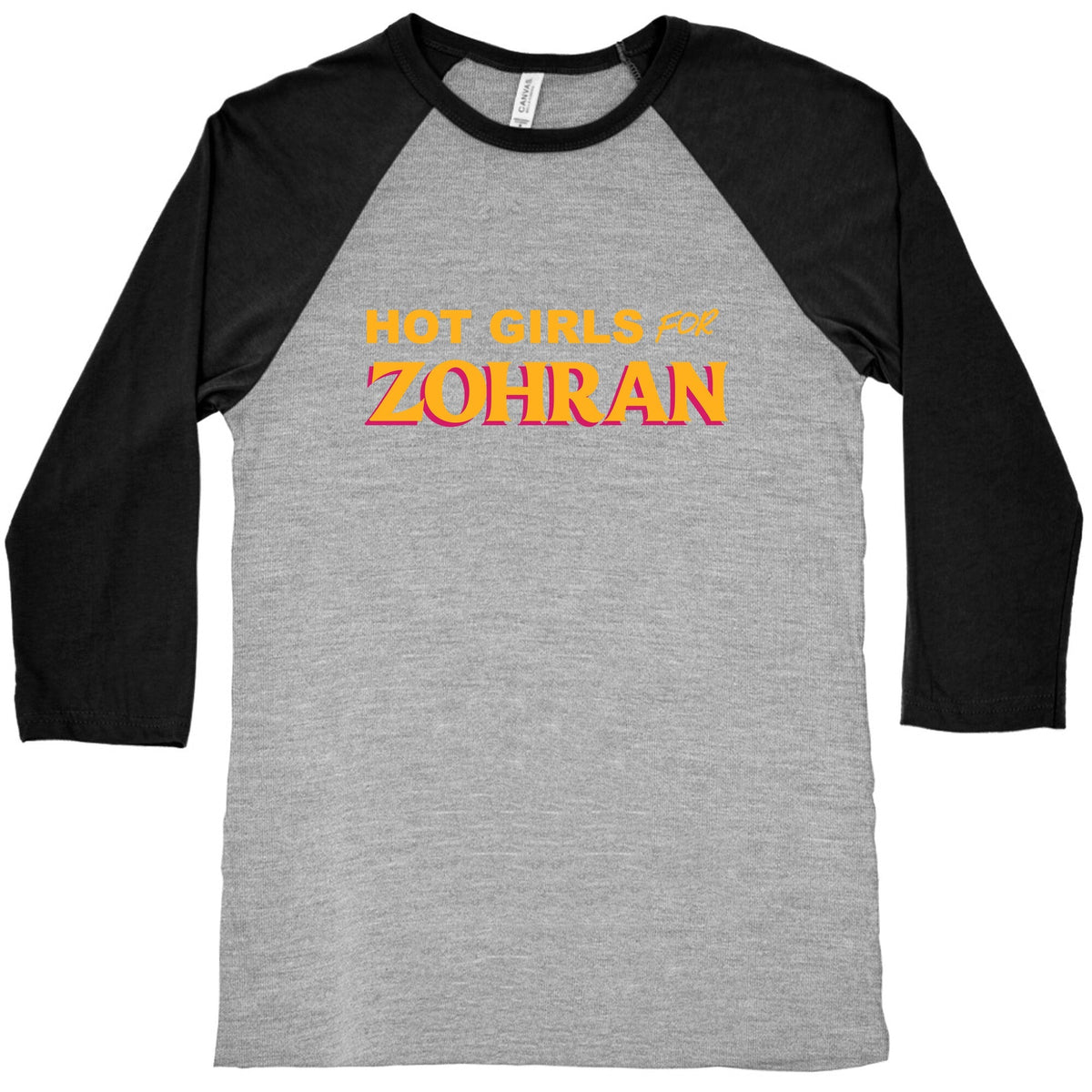 Hot Girls For Zohran Baseball Tee Unisex