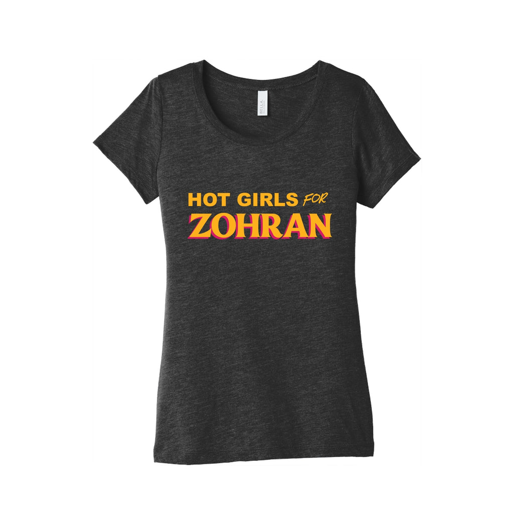 Hot Girls For Zohran Womens Triblend Tee Unisex