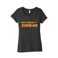 Hot Girls For Zohran Womens Triblend Tee Unisex