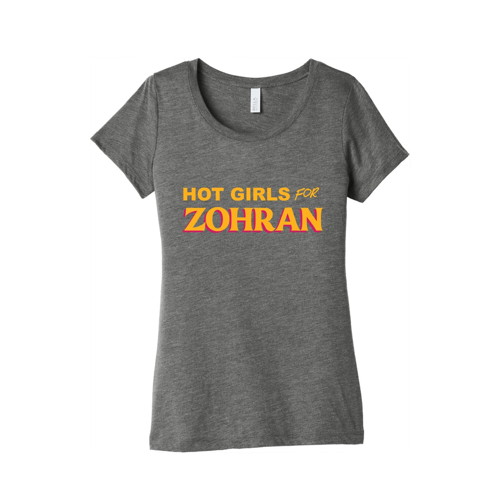 Hot Girls For Zohran Womens Triblend Tee Unisex