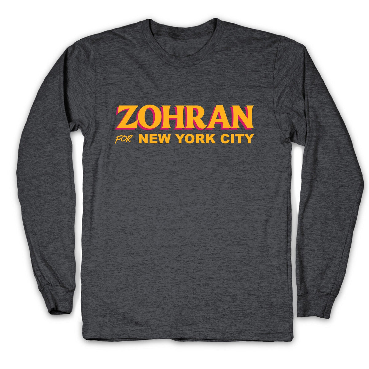 Zohran for New York City Longsleeve Tee Unisex