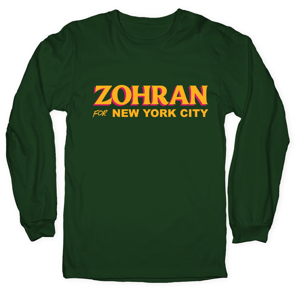 Zohran for New York City Longsleeve Tee Unisex