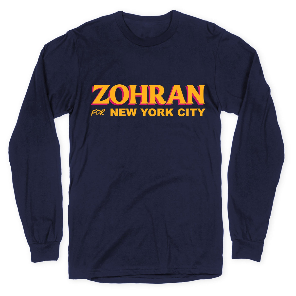 Zohran for New York City Longsleeve Tee Unisex
