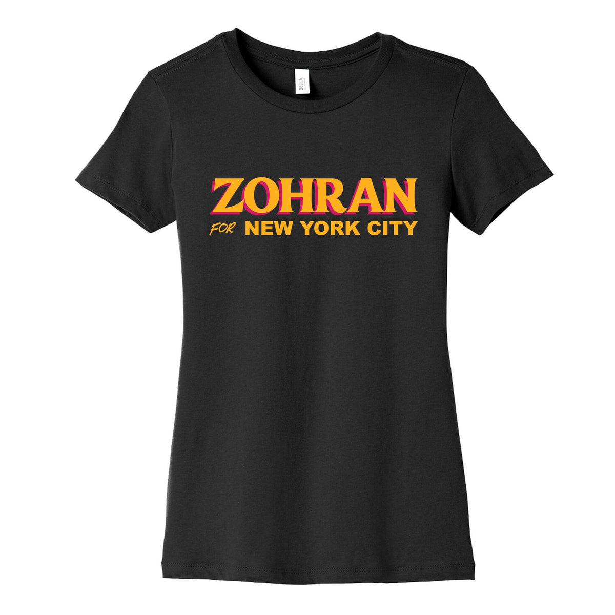Zohran for New York City Womens Cotton Tee Unisex
