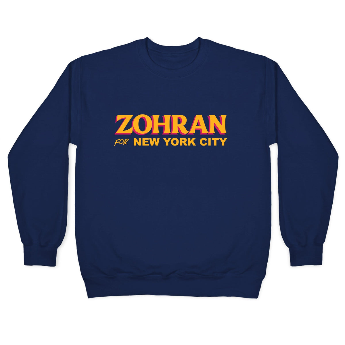 Zohran for New York City Crewneck Unisex