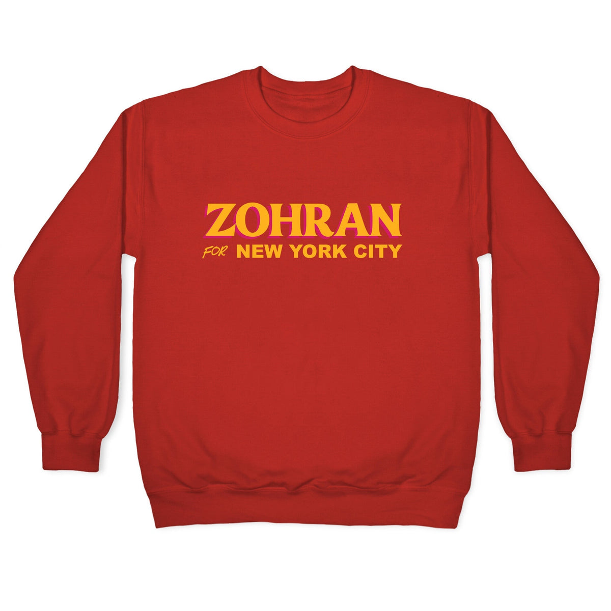 Zohran for New York City Crewneck Unisex