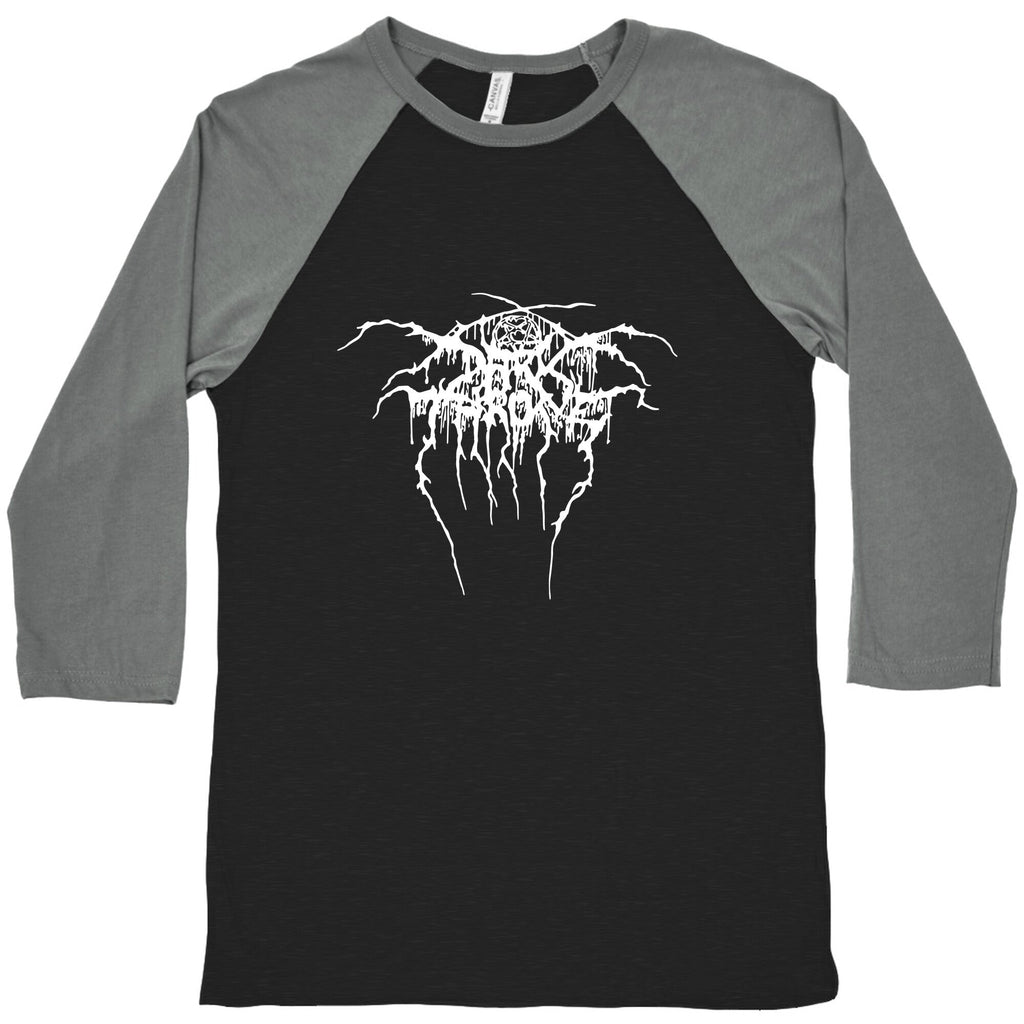 Darkthrone Classic Logo Baseball Tee Unisex