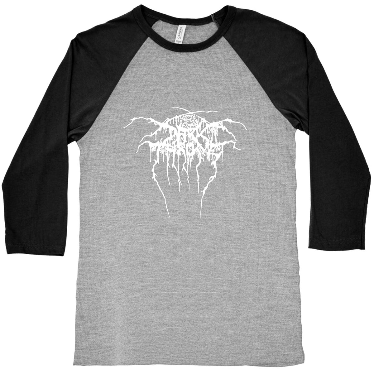 Darkthrone Classic Logo Baseball Tee Unisex