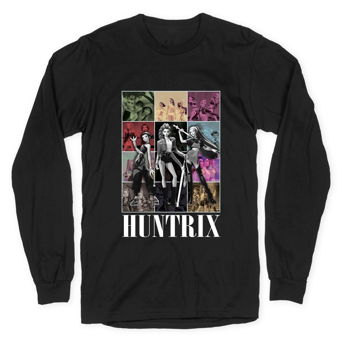 Huntrix Kpop Demon Hunters Longsleeve Tee Unisex