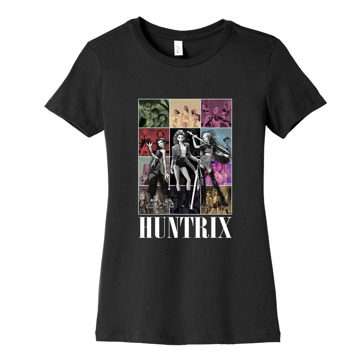 Huntrix Kpop Demon Hunters Womens Cotton Tee Unisex