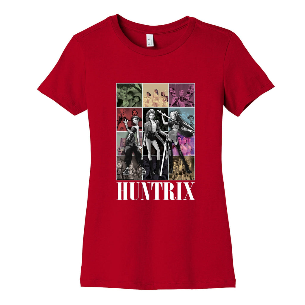 Huntrix Kpop Demon Hunters Womens Cotton Tee Unisex