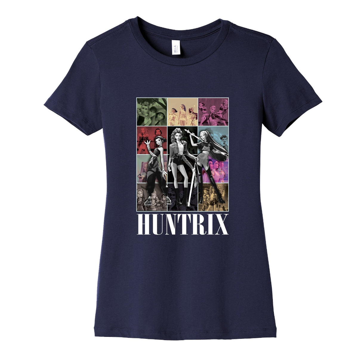 Huntrix Kpop Demon Hunters Womens Cotton Tee Unisex