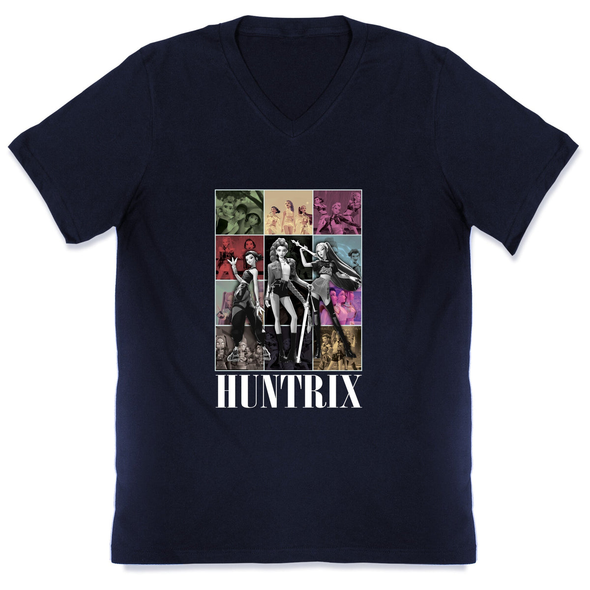 Huntrix Kpop Demon Hunters V-Neck Unisex