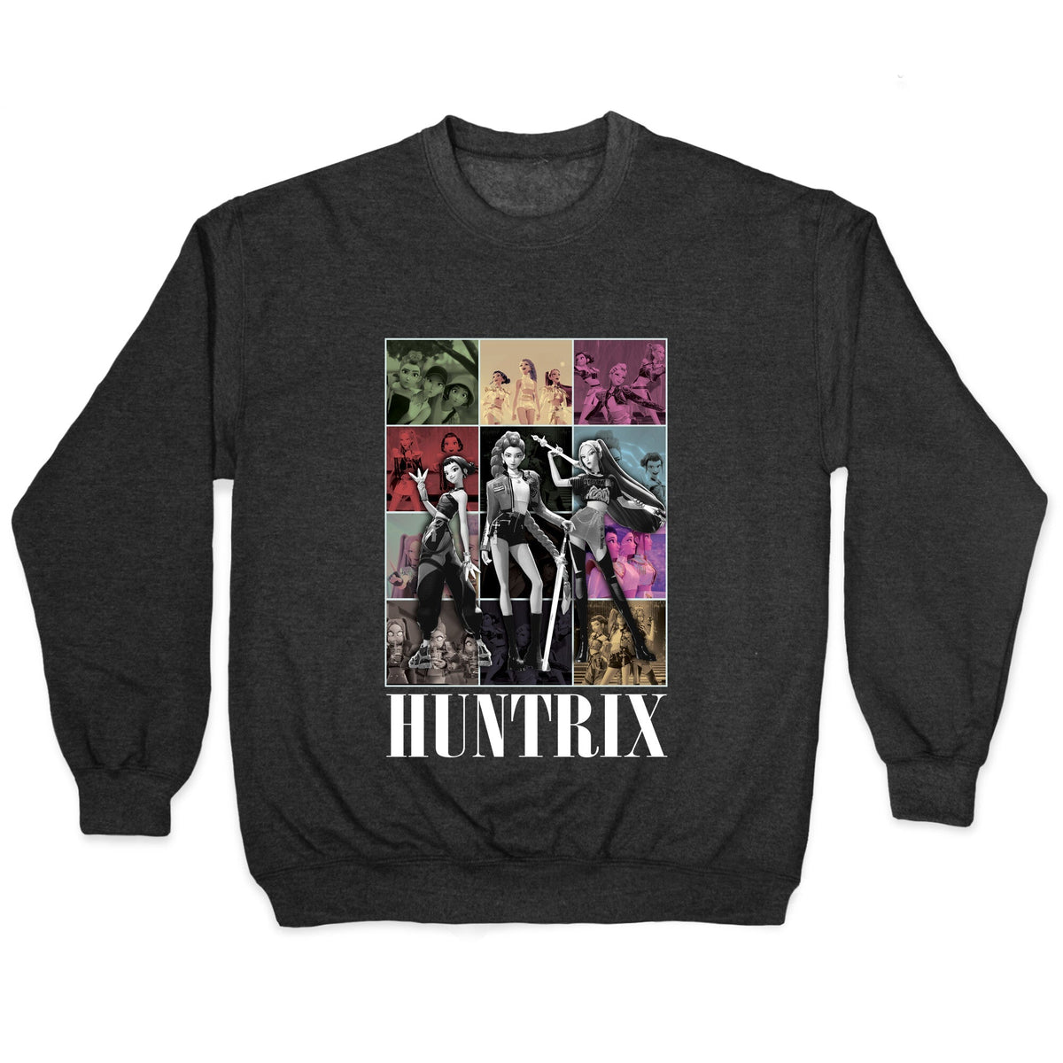 Huntrix Kpop Demon Hunters Crewneck Unisex