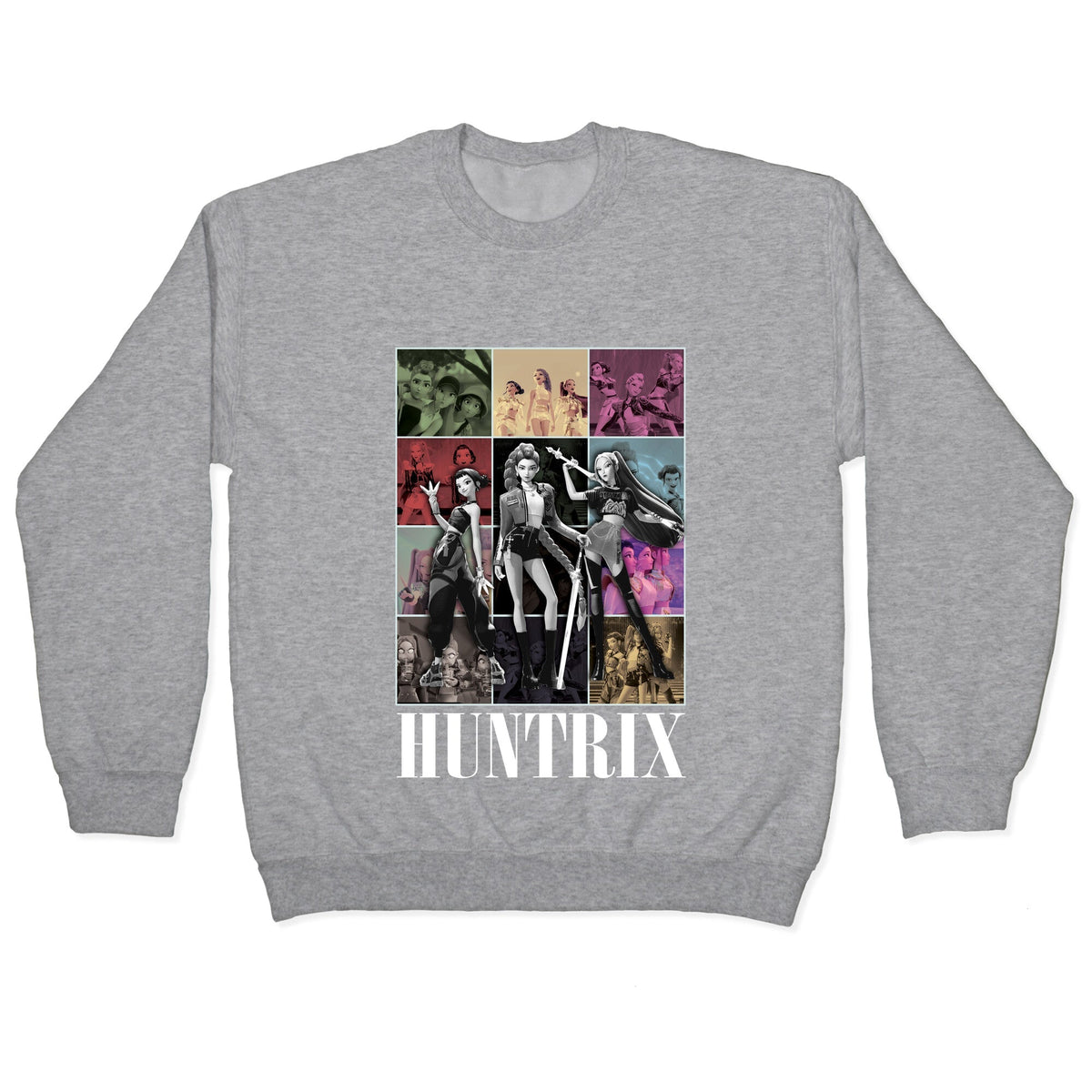 Huntrix Kpop Demon Hunters Crewneck Unisex