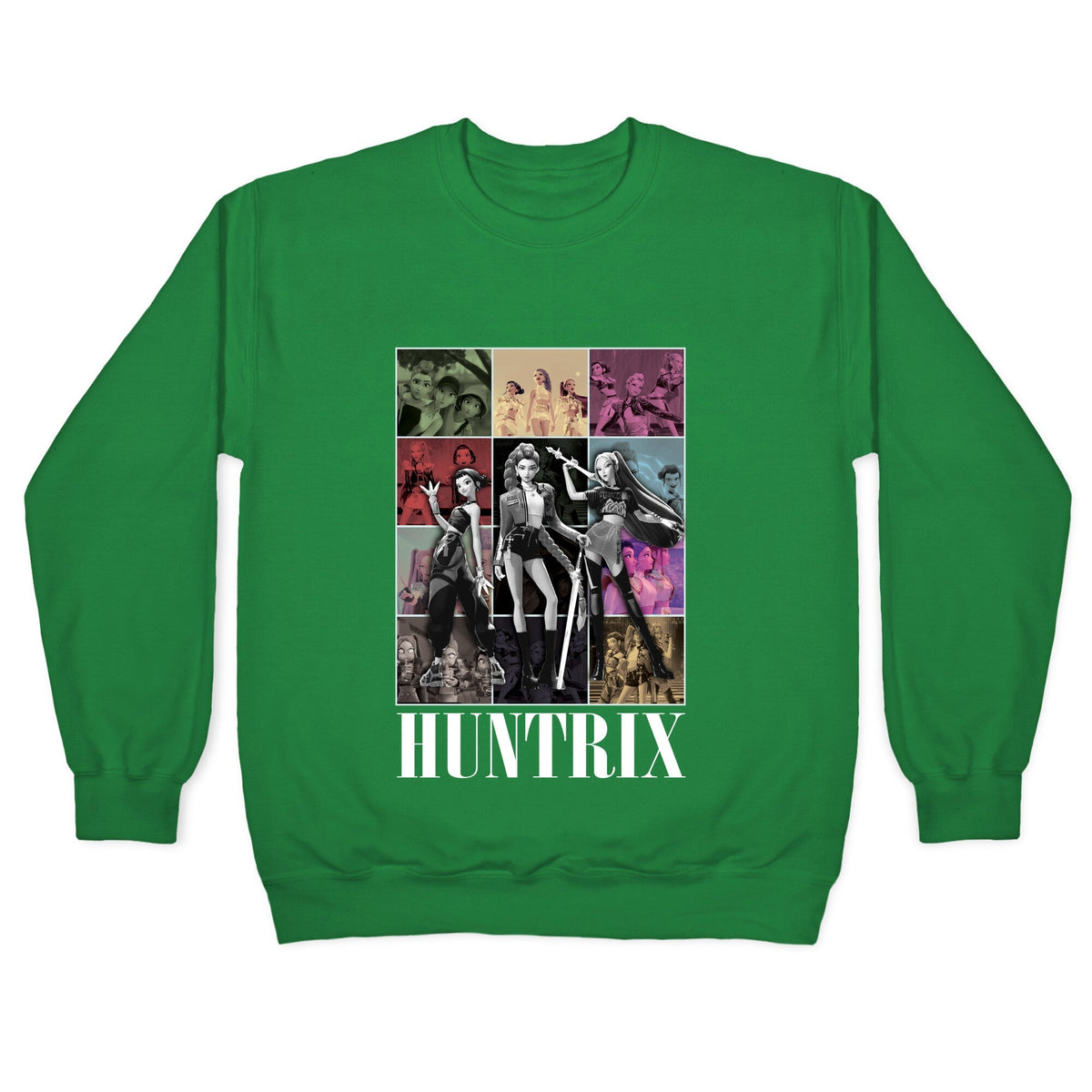 Huntrix Kpop Demon Hunters Crewneck Unisex