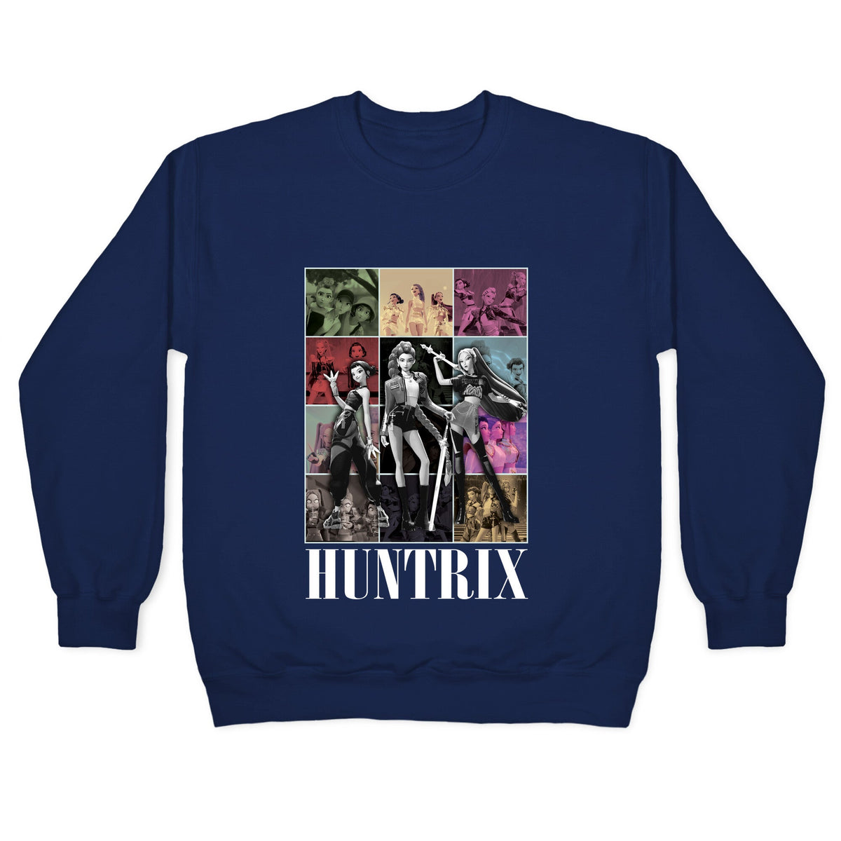 Huntrix Kpop Demon Hunters Crewneck Unisex