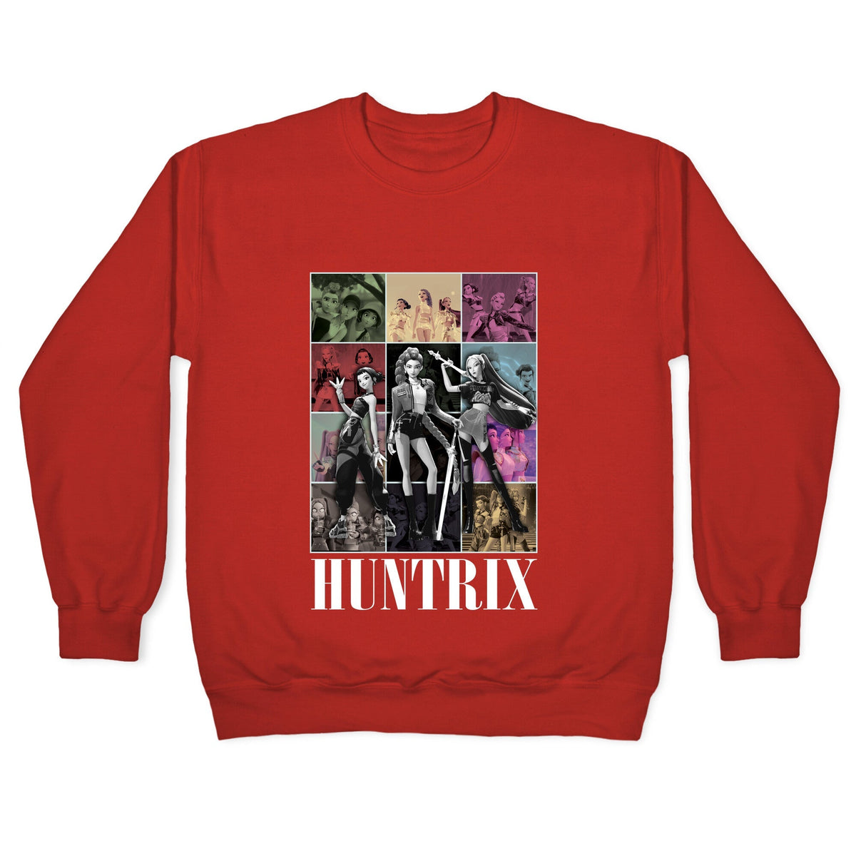 Huntrix Kpop Demon Hunters Crewneck Unisex