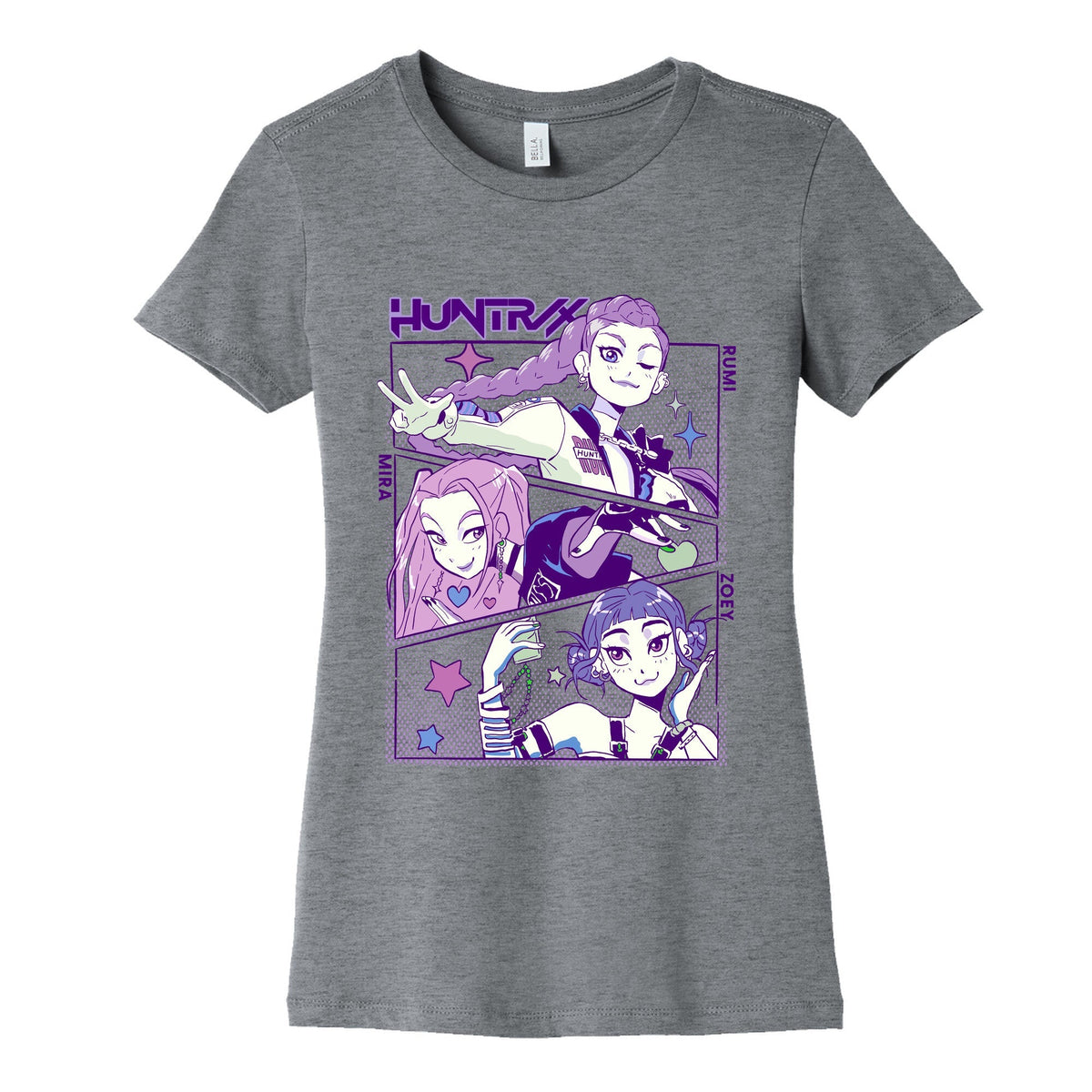 Huntrix Kpop Womens Cotton Tee Unisex