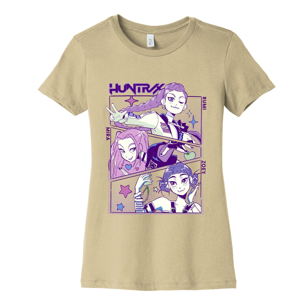 Huntrix Kpop Womens Cotton Tee Unisex