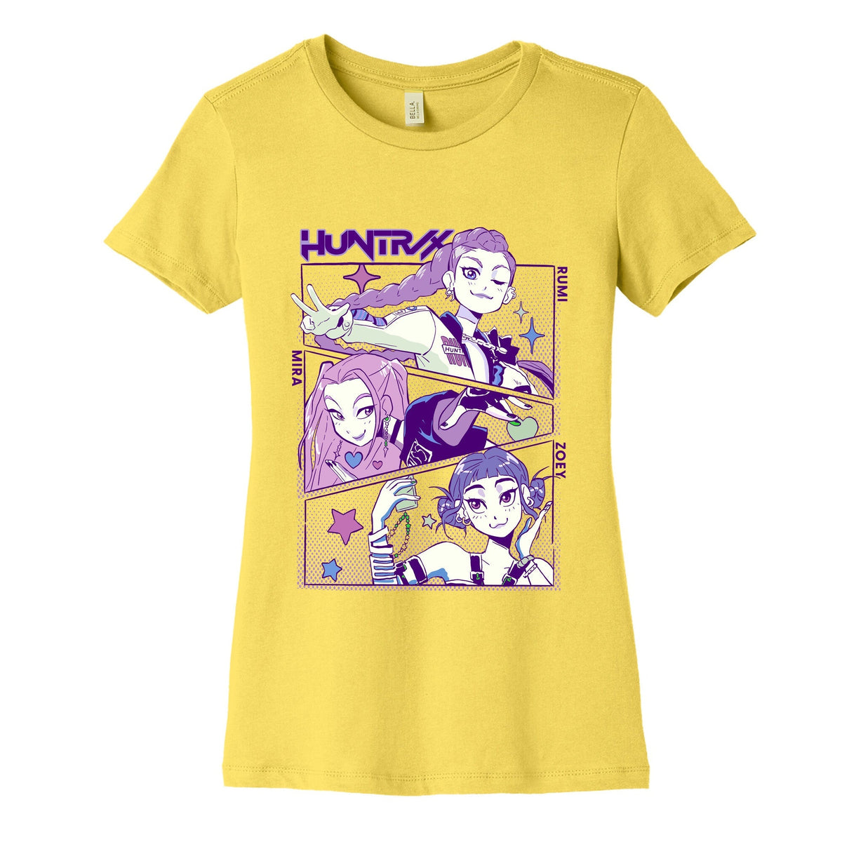 Huntrix Kpop Womens Cotton Tee Unisex