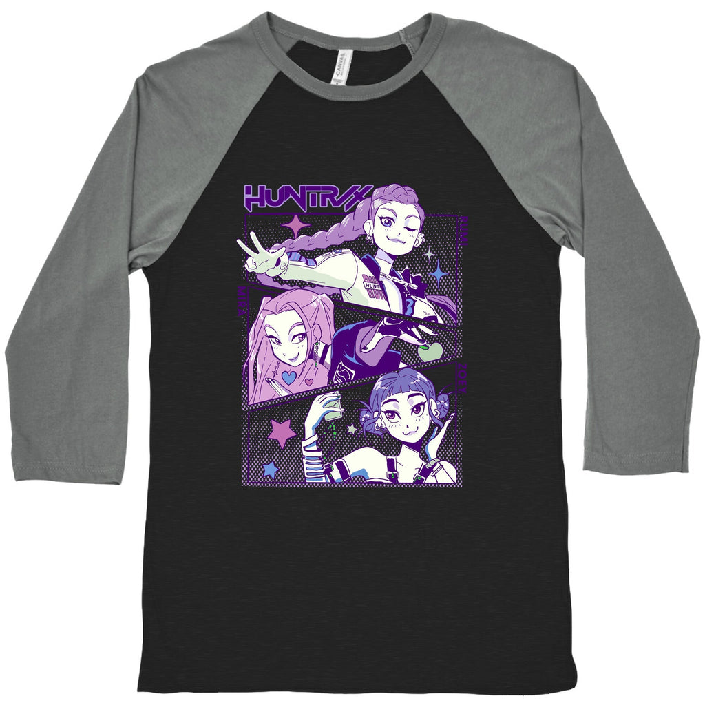 Huntrix Kpop Baseball Tee Unisex