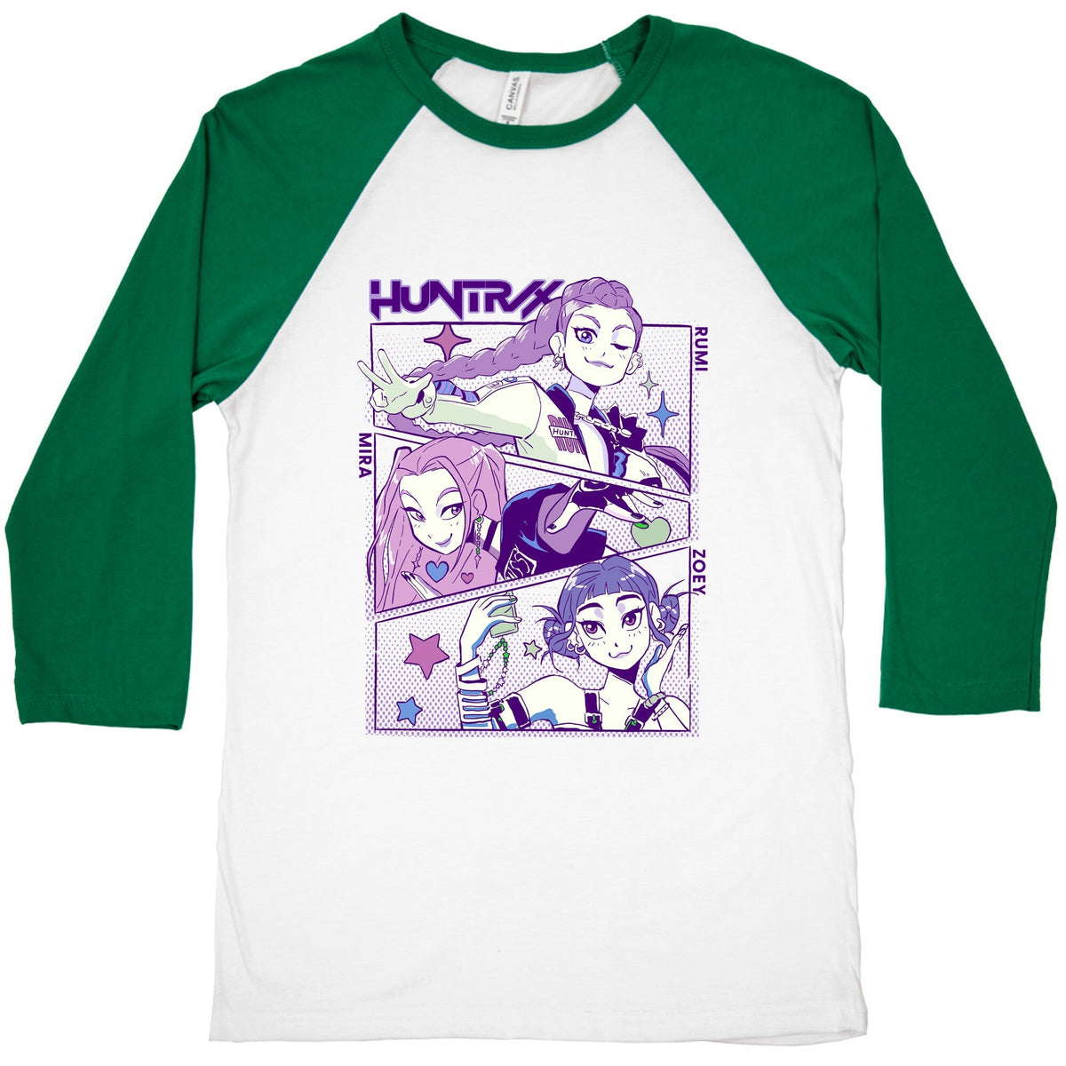 Huntrix Kpop Baseball Tee Unisex