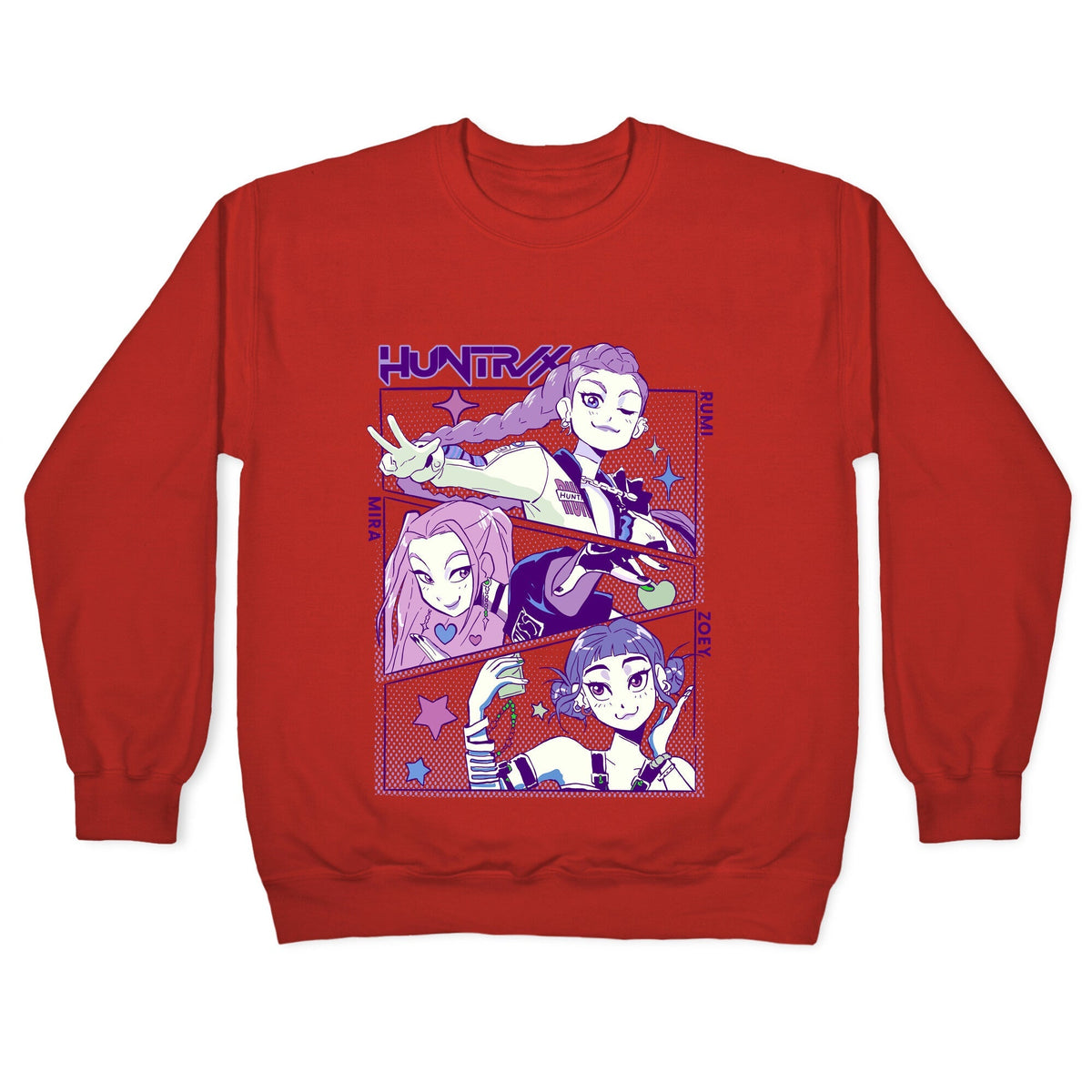 Huntrix Kpop Crewneck Unisex