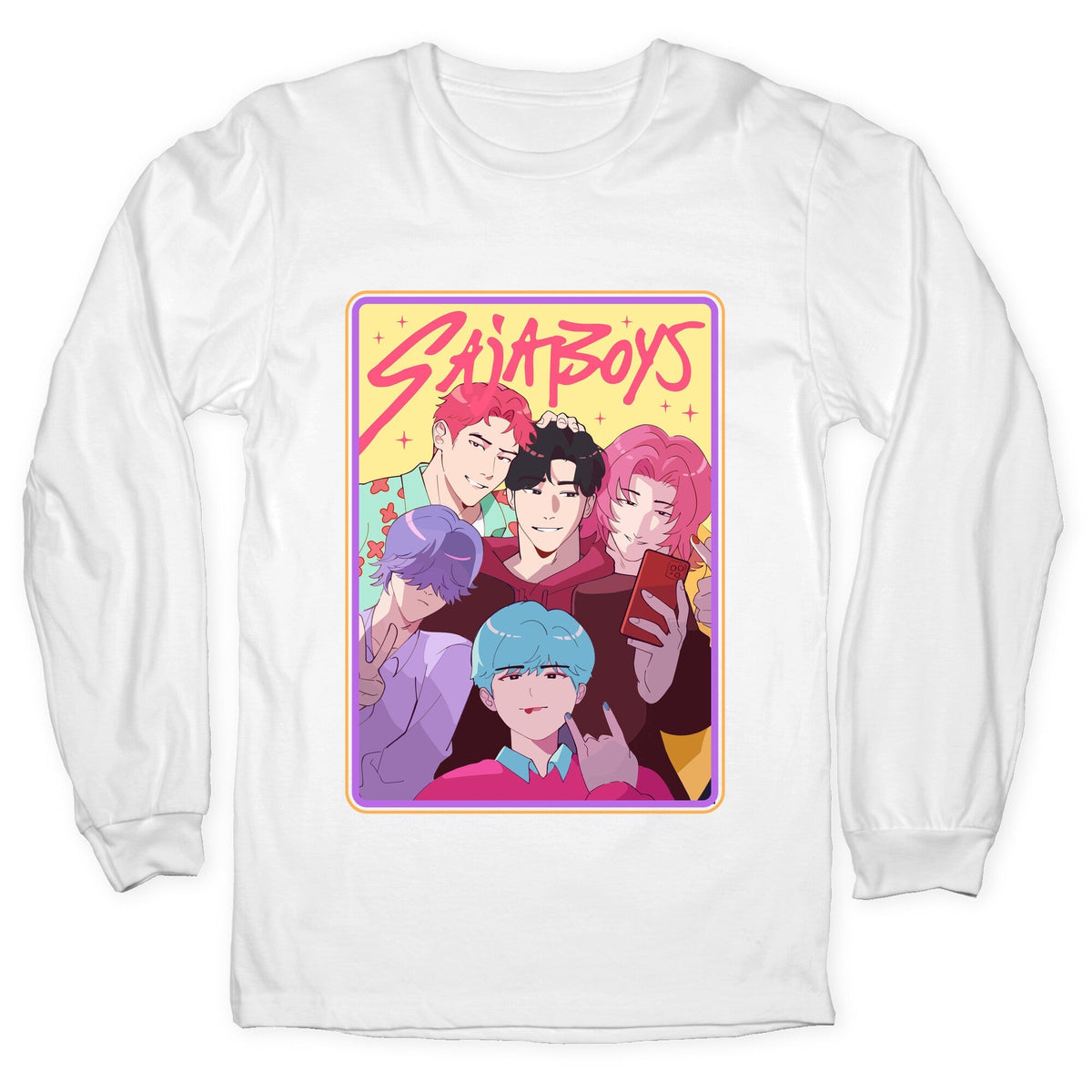Sajaboys Kpop Demon Hunters Longsleeve Tee Unisex