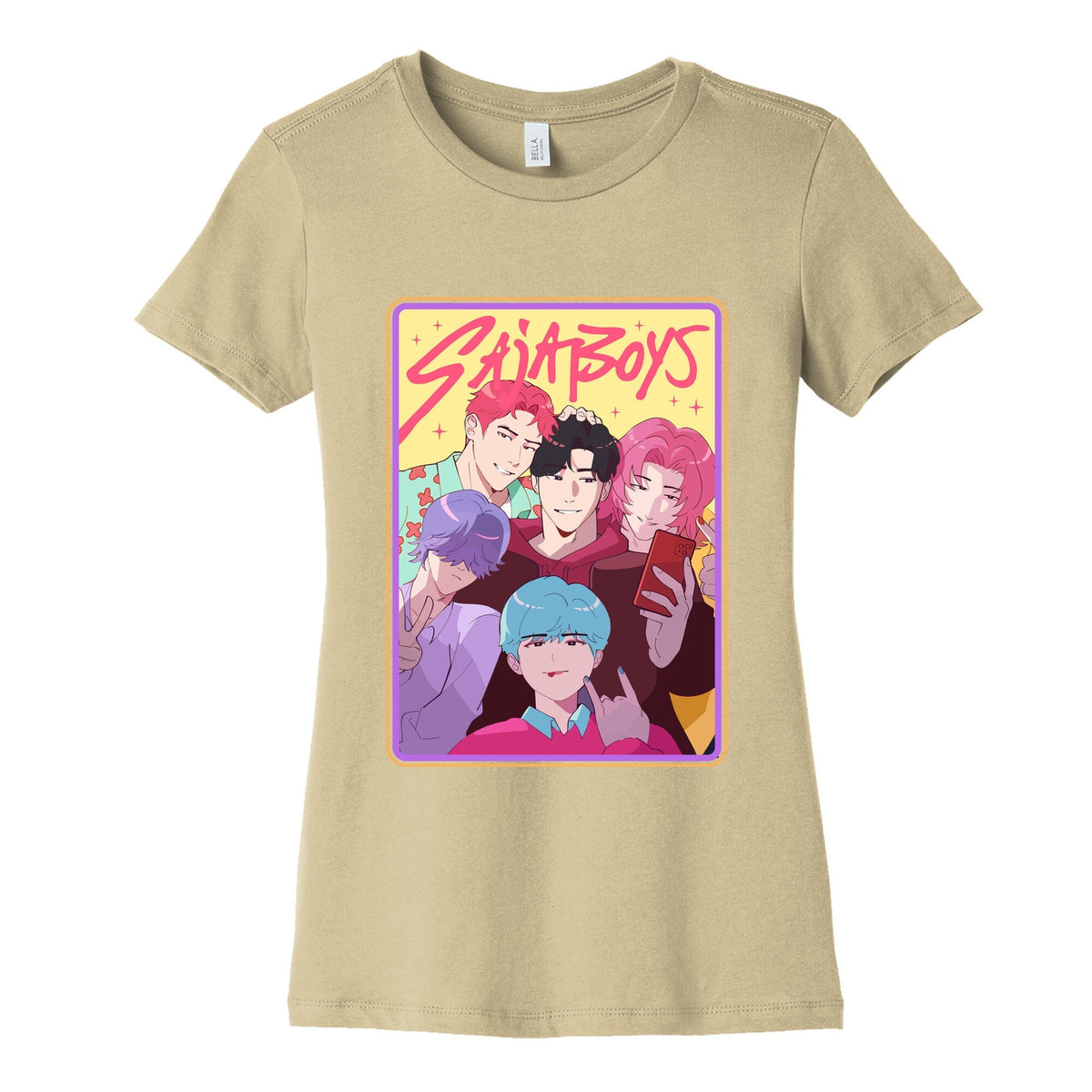 Sajaboys Kpop Demon Hunters Womens Cotton Tee Unisex