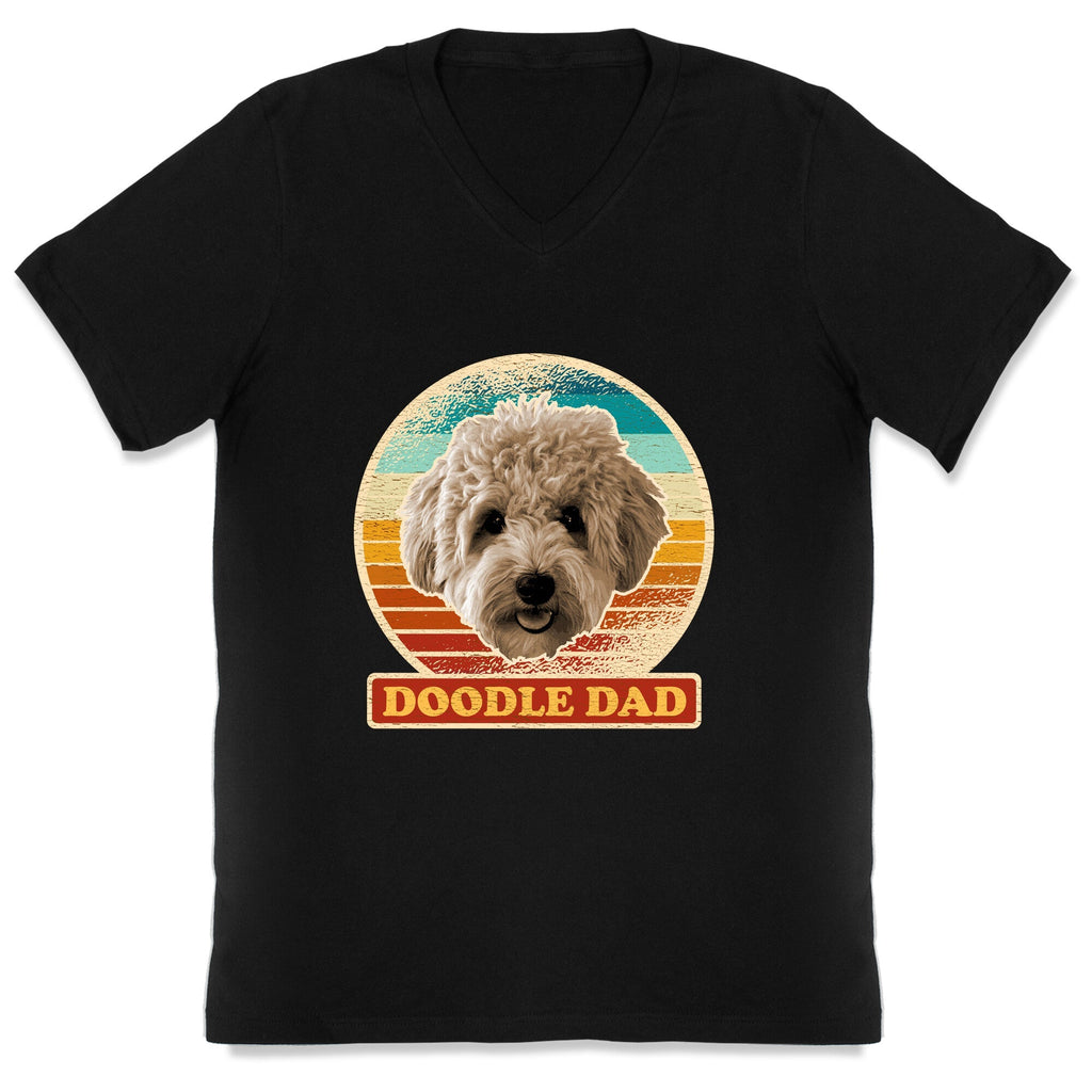 Doodle Dad V-Neck Unisex