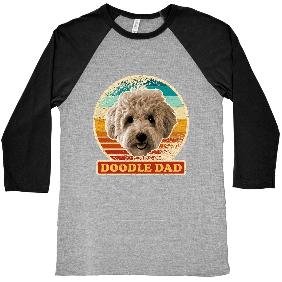 Doodle Dad Baseball Tee Unisex