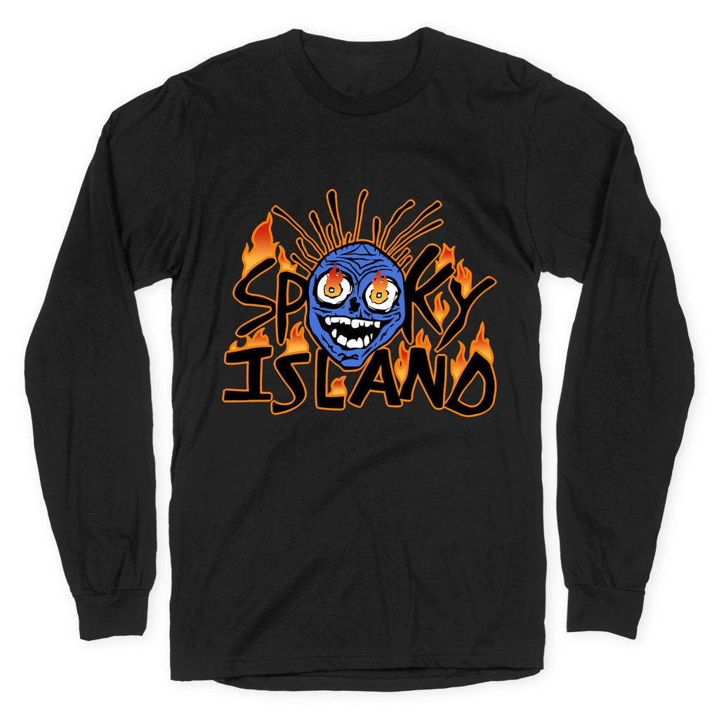 Spooky Island Longsleeve Tee Unisex