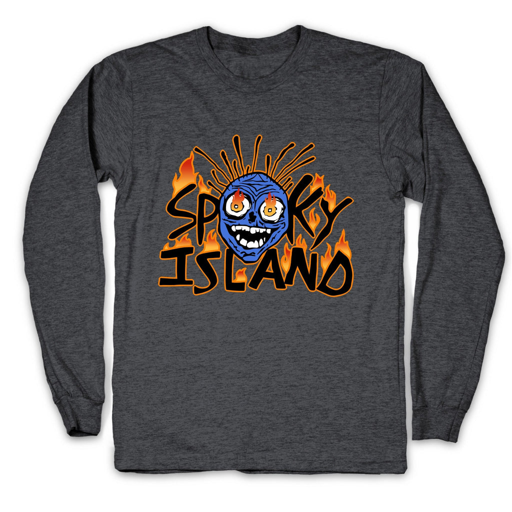 Spooky Island Longsleeve Tee Unisex
