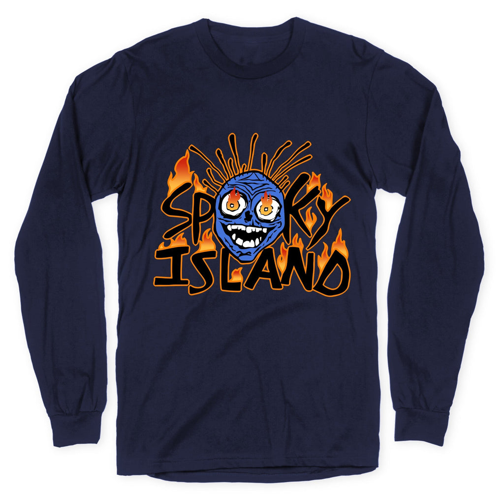 Spooky Island Longsleeve Tee Unisex