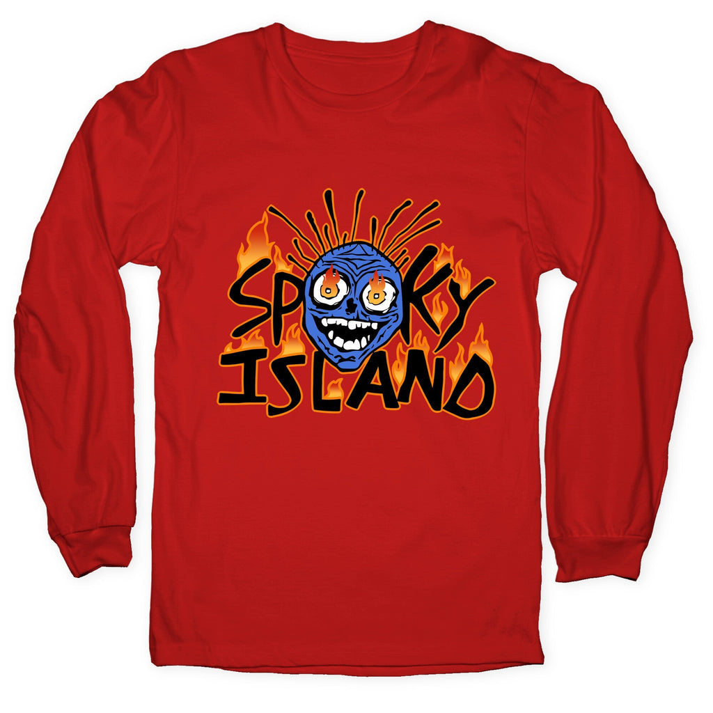 Spooky Island Longsleeve Tee Unisex