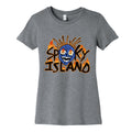 Spooky Island Womens Cotton Tee Unisex