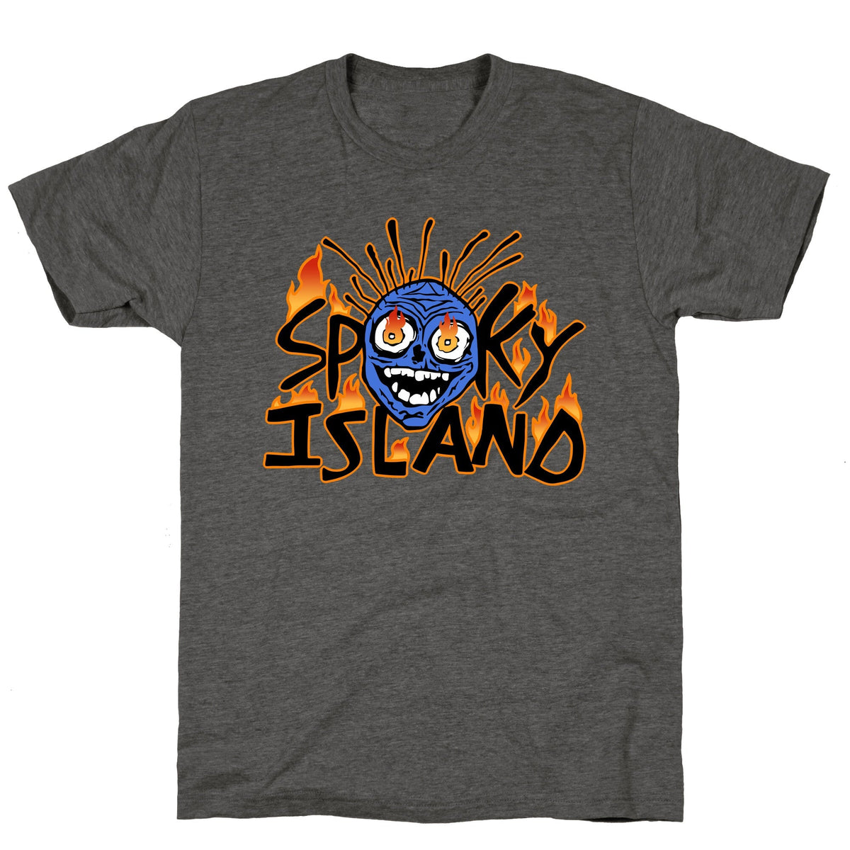 Spooky Island Unisex Triblend Tee Unisex