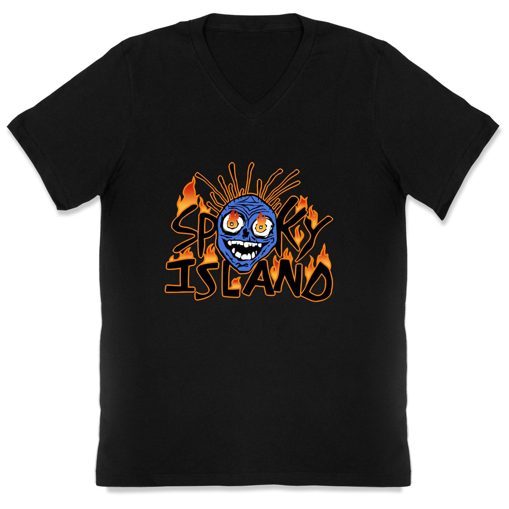 Spooky Island V-Neck Unisex