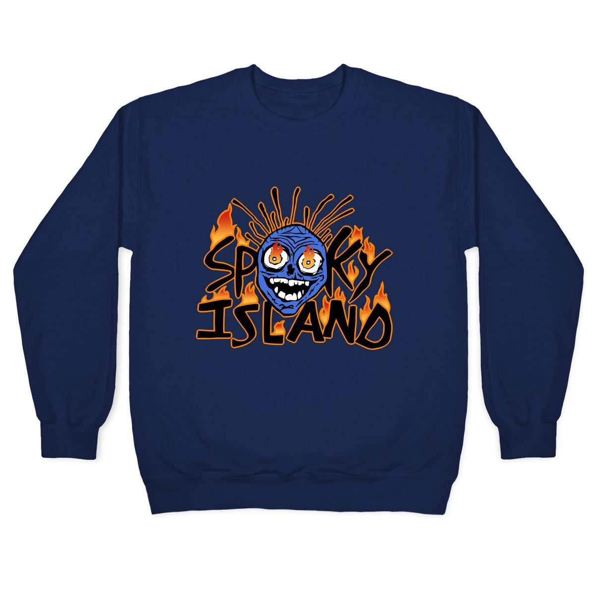 Spooky Island Crewneck Unisex