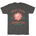 Spooky Island Retro Unisex Triblend Tee Unisex