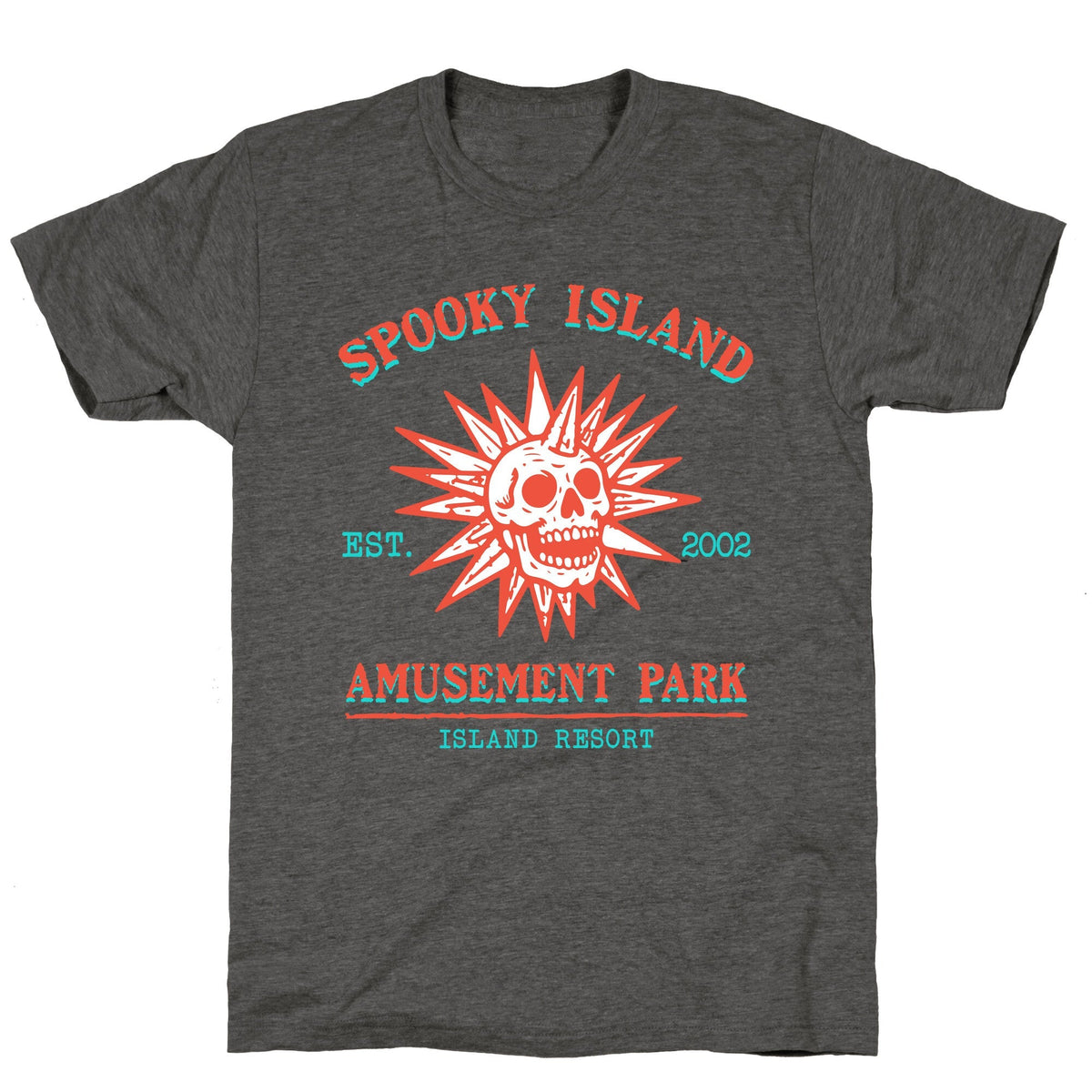 Spooky Island Retro Unisex Triblend Tee Unisex