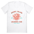 Spooky Island Retro V-Neck Unisex