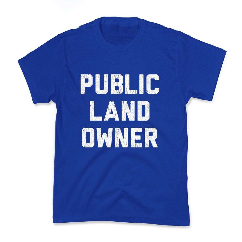 Public Land Owner Kids Tee Unisex