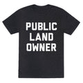 Public Land Owner Unisex Triblend Tee Unisex